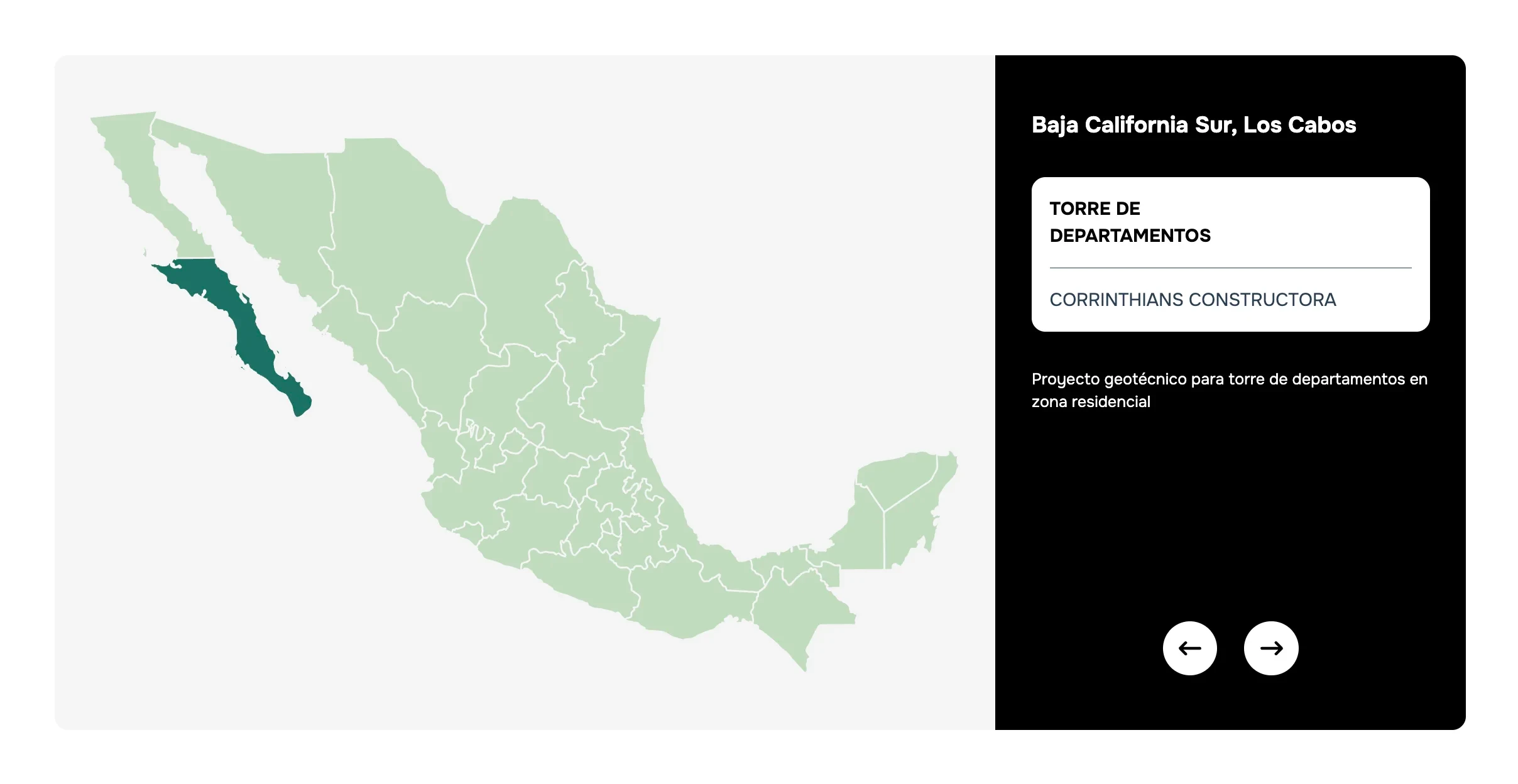 GAIA — Mockup del sitio web