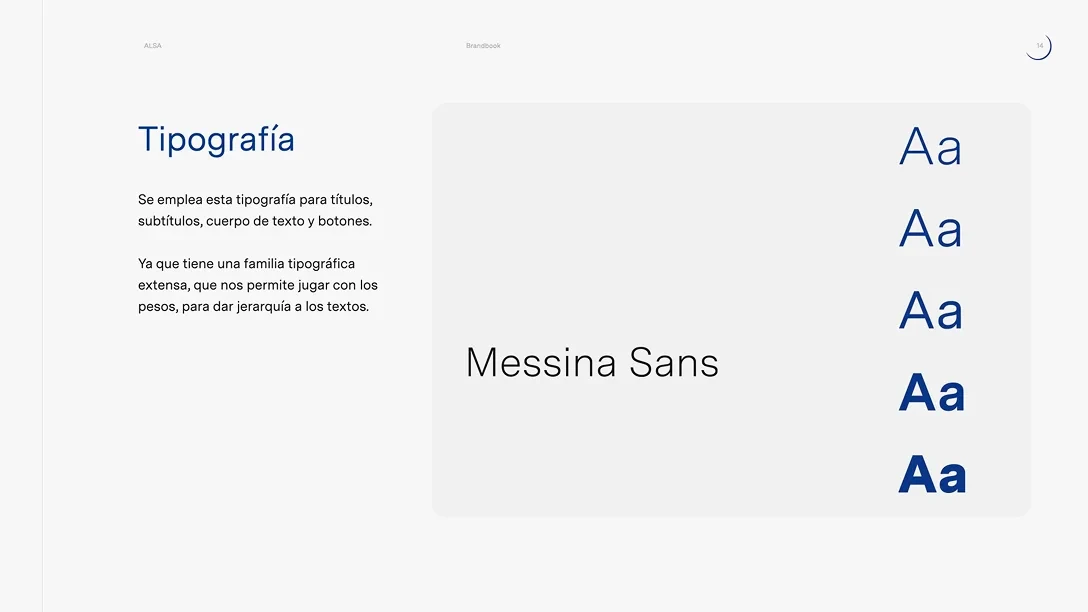 Alsa — Tipografía Modern Sans
