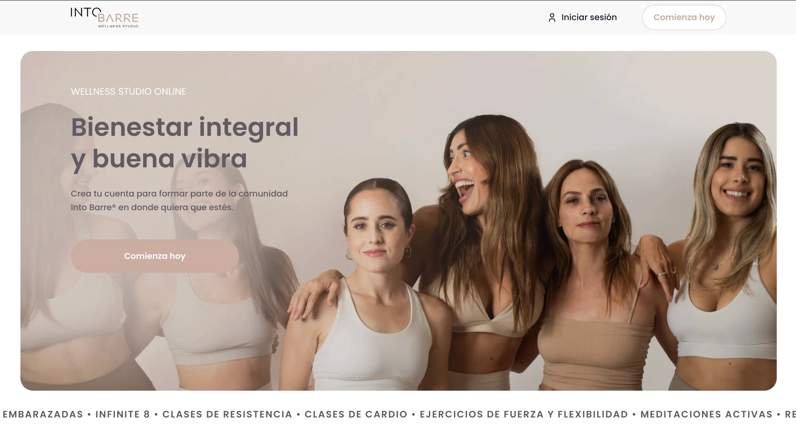 Into Barre — Logotipo